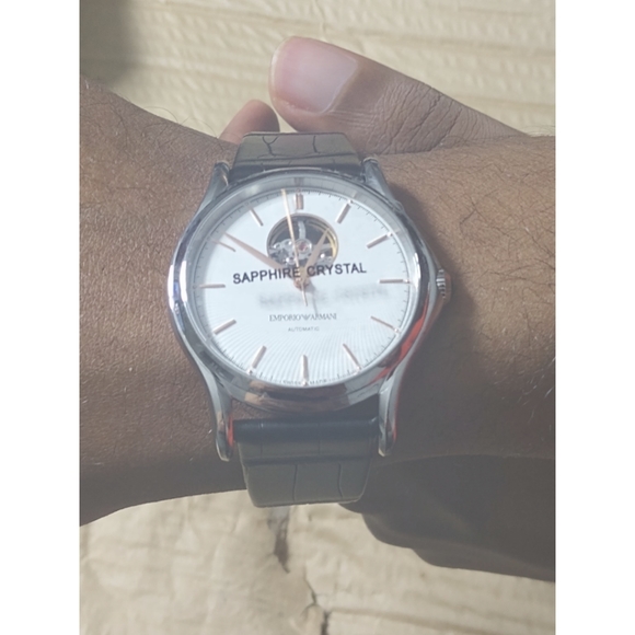 Emporio Armani Swiss Made Luxury Automatic Timepiece - Picture 8 of 13